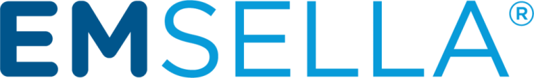Emsella logo for non-invasive pelvic floor treatment.